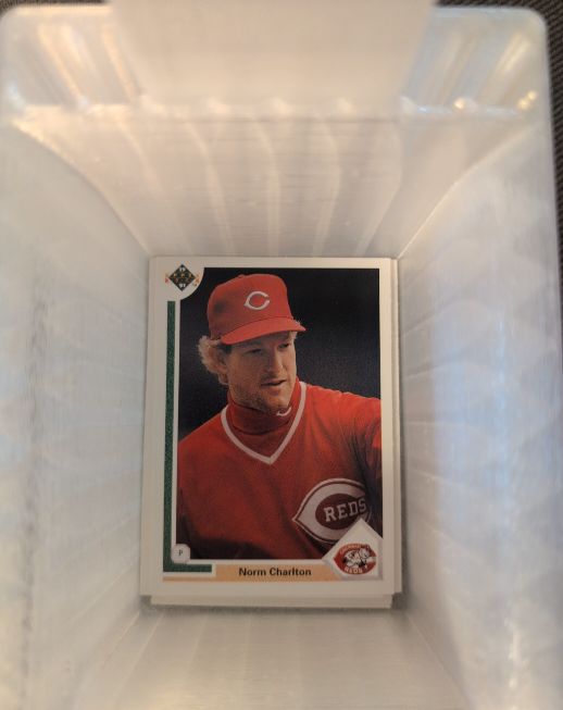 1991 Upper Deck #394 Norm Charlton — front