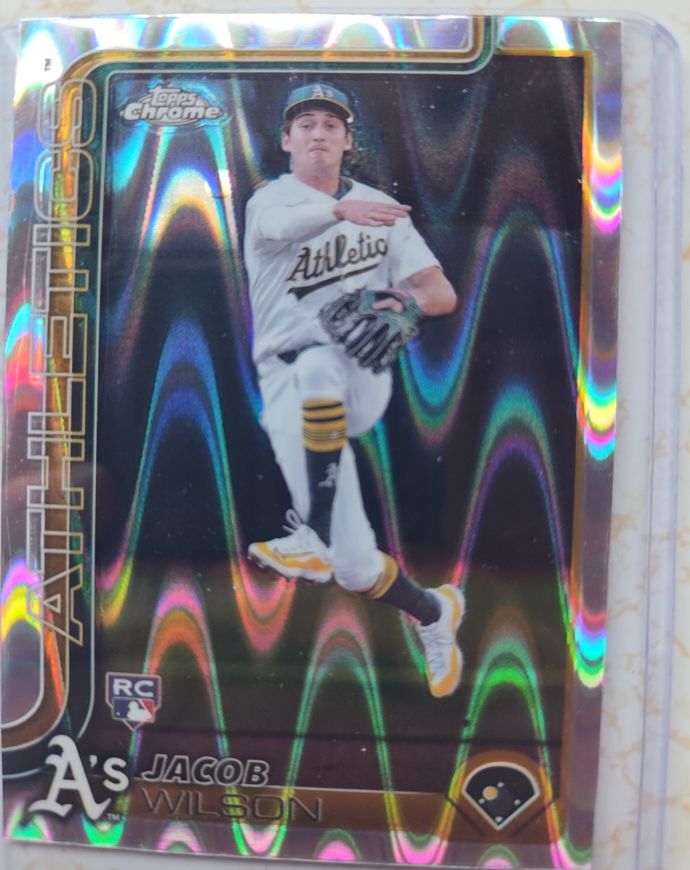 2025 Topps Chrome #96 Jacob Wilson — front