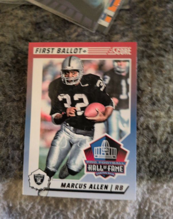 2024 Panini Score #5 Marcus Allen First Ballot — front