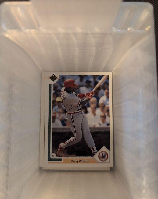 1991 Upper Deck #318 Craig Wilson — front