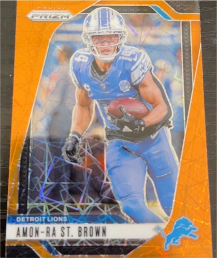 2024 Panini Prizm #95 Amon-Ra St. Brown — front