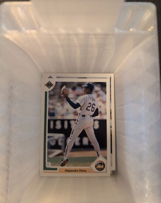 1991 Upper Deck #196 Alejandro Pena — front