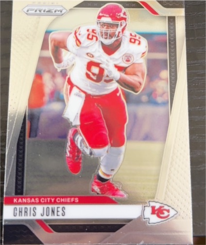 2024 Panini Prizm #143 Chris Jones — front