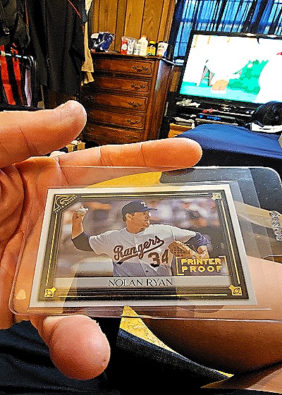 1991 Topps #34 Nolan Ryan — front