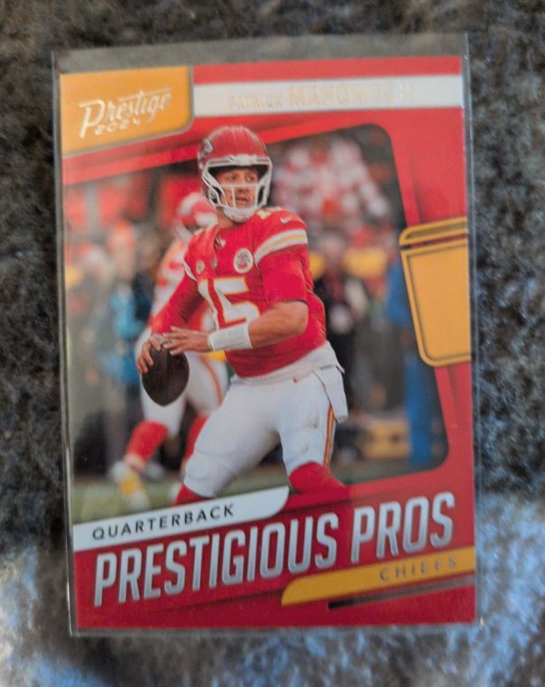 2024 Panini Prestige Prestigious Pros #PP-PMS Patrick Mahomes II — front