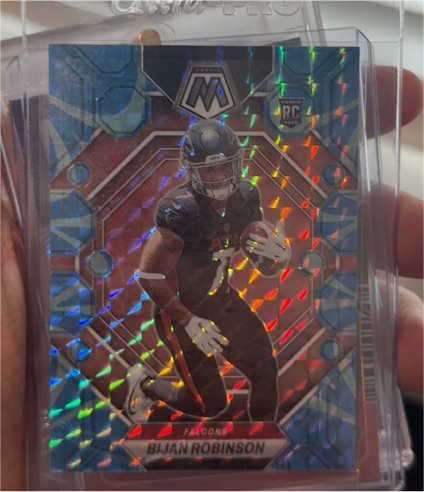 2023 Panini Mosaic #284 Bijan Robinson — front