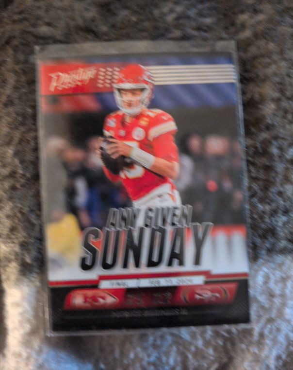 2024 Panini Prestige #AGS-PMS Patrick Mahomes II Any Given Sunday — front