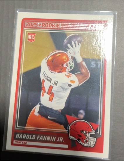 2025 Panini Score #4 Harold Fannin Jr. — front