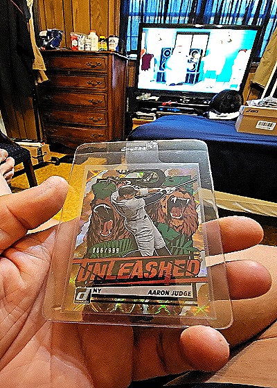 2021 Panini Donruss Optic #UNL5 Aaron Judge — front