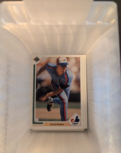 1991 Upper Deck #381 Scott Ruskin — front