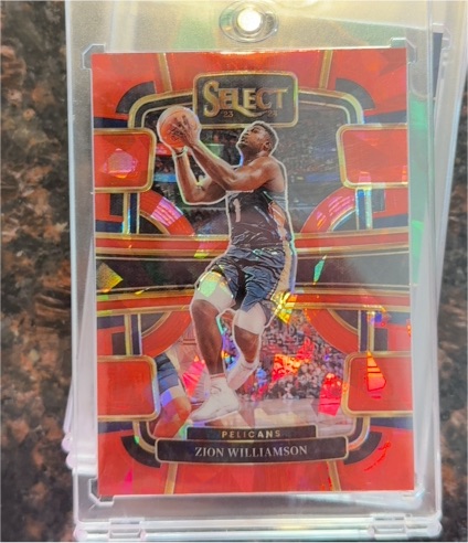 2023-24 Panini Select #36 Zion Williamson — front