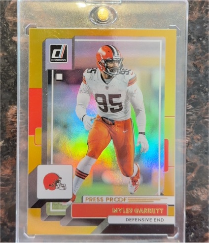 2022 Panini Donruss #212 Myles Garrett — front
