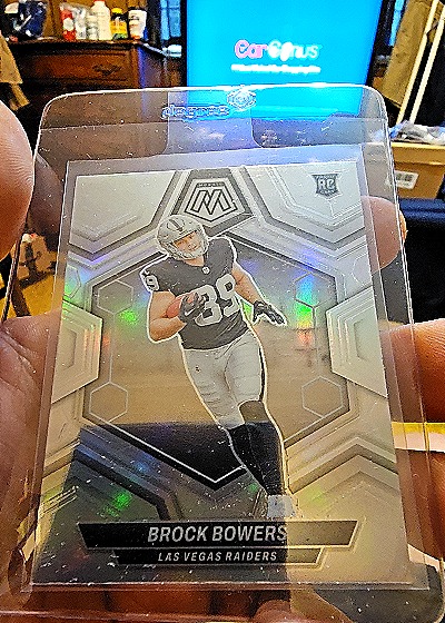 2024 Panini Mosaic #RC Brock Bowers — front