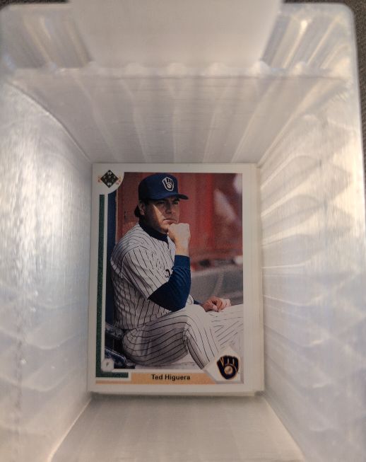 1991 Upper Deck #341 Ted Higuera — front