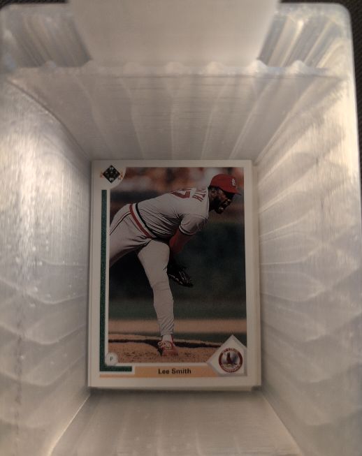 1991 Upper Deck #348 Lee Smith — front