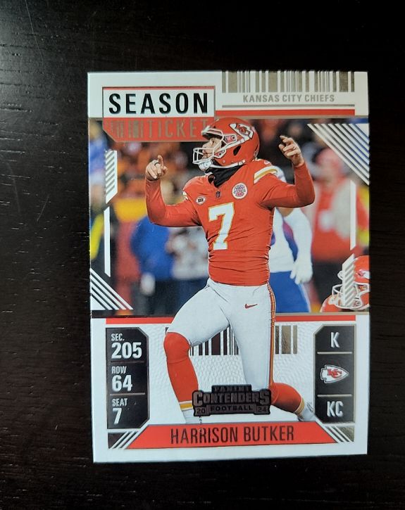 2024 Panini Contenders #49 Harrison Butker — front
