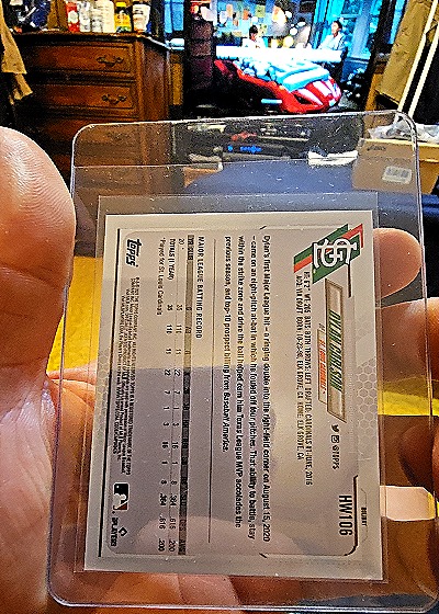 2021 Topps Holiday WalMart Mega Box Metallic John Nogowski #HW103 Rookie RC — front