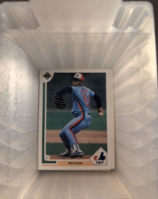 1991 Upper Deck #357 Mel Rojas — front
