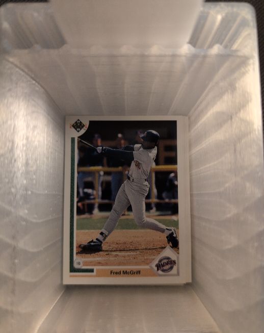 1991 Upper Deck #775 Fred McGriff — front