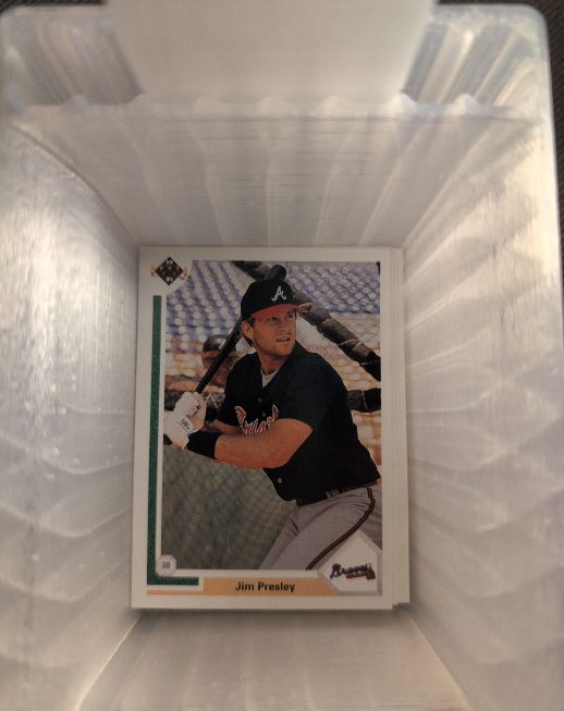 1991 Upper Deck #282 Jim Presley — front