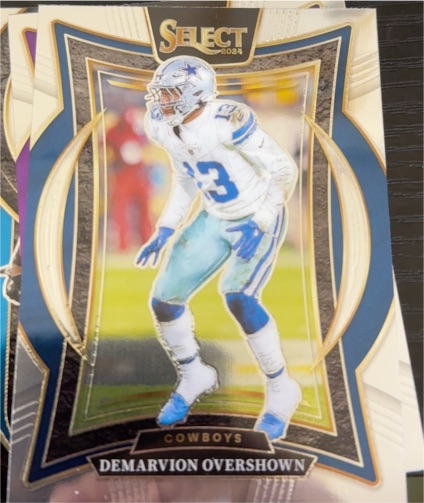 2024 Panini Select #48 Demarvion Overshown — front