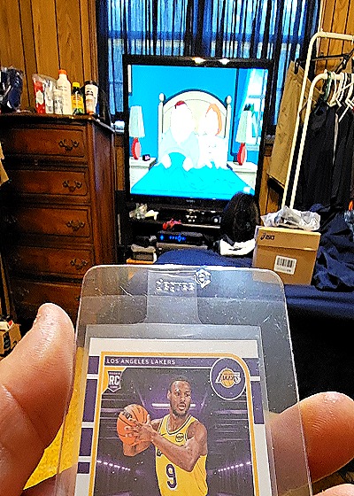 2022 Panini Austin Reaves #9 Rookie Card Los Angeles Lakers — front