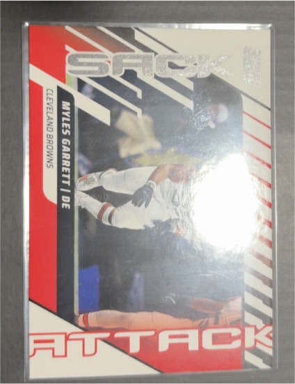 2024 Panini Score Sack Attack #1 Myles Garrett — front