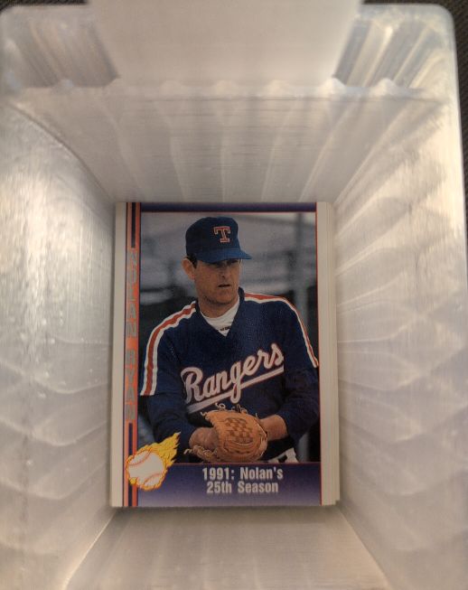 1991 Pacific Nolan Ryan Texas Express I #76 1991: Nolan's 25th Season — front