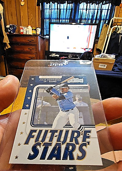 2021 Panini Contenders Future Stars #FS-JR Julio Rodriguez — front