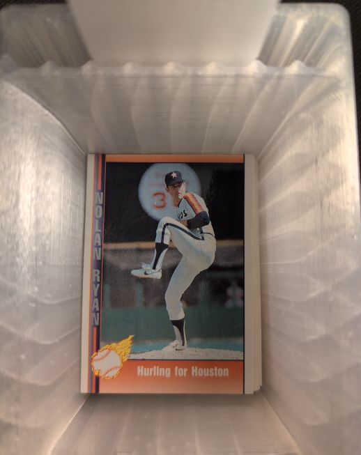 1991 Pacific #51 Nolan Ryan Hurling for Houston — front