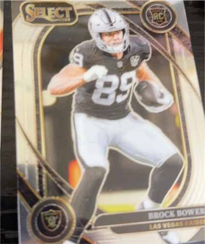 2024 Panini Select #222 Brock Bowers — front