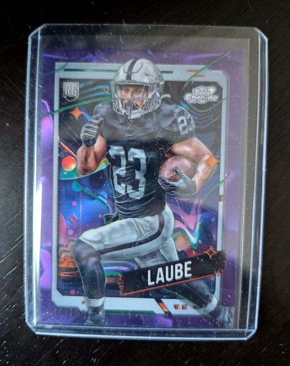 2024 Topps Chrome Cosmic #23 Dylan Laube — front
