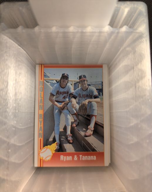 1991 Pacific Nolan Ryan Texas Express #32 Ryan & Tanana — front