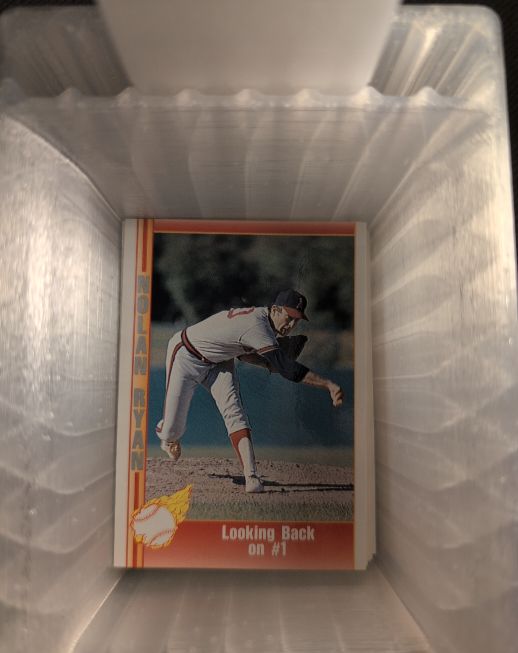 1991 Pacific #25 Nolan Ryan Looking Back on #1 — front