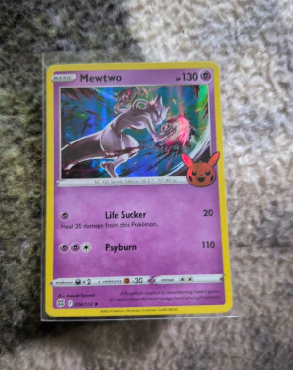 2022 Pokémon Trick or Trade #056 Mewtwo — front