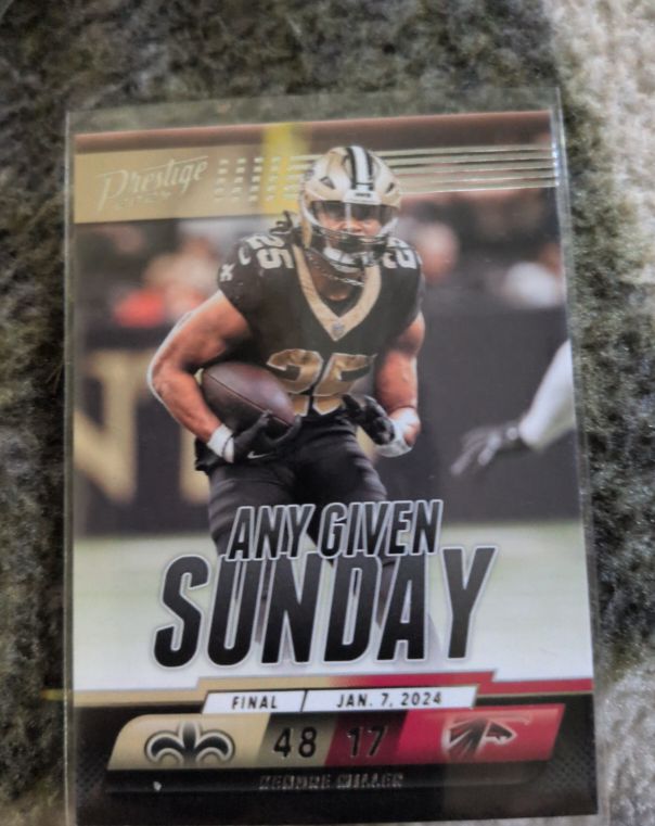 2024 Panini Prestige Any Given Sunday #AGS-KMR Kendre Miller — front