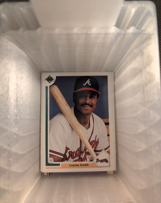 1991 Upper Deck #305 Lonnie Smith — front