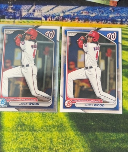 2024 Bowman Chrome #BCP-91 James Wood — front