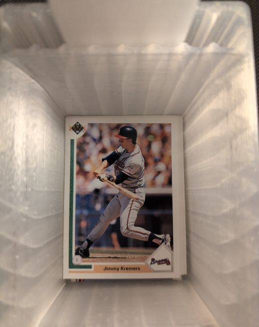 1991 Upper Deck #C Jimmy Kremers — front