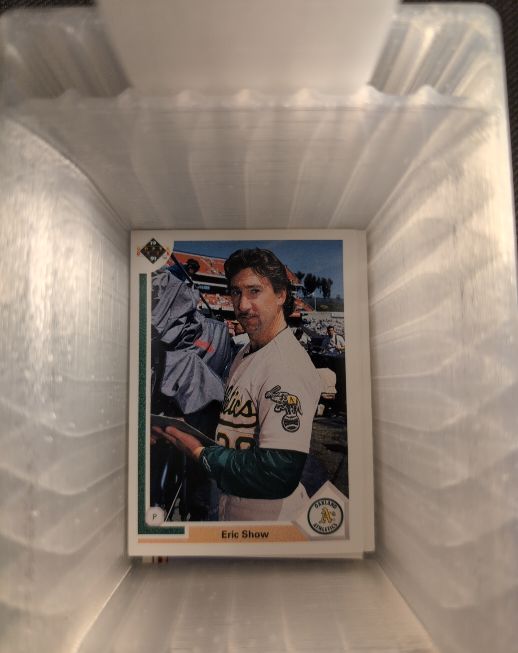 1991 Upper Deck Baseball #798 Eric Show — front