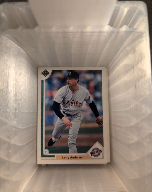 1991 Upper Deck #659 Larry Andersen — front