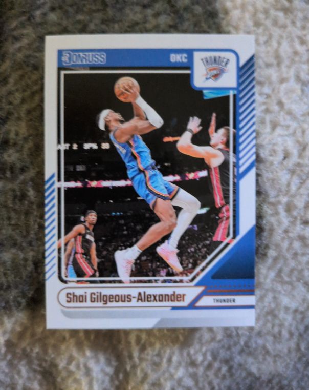2024-25 Donruss #123 Shai Gilgeous-Alexander — front