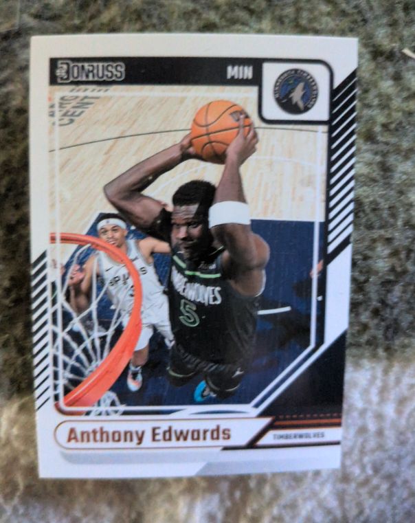 2024-25 Donruss #165 Anthony Edwards — front