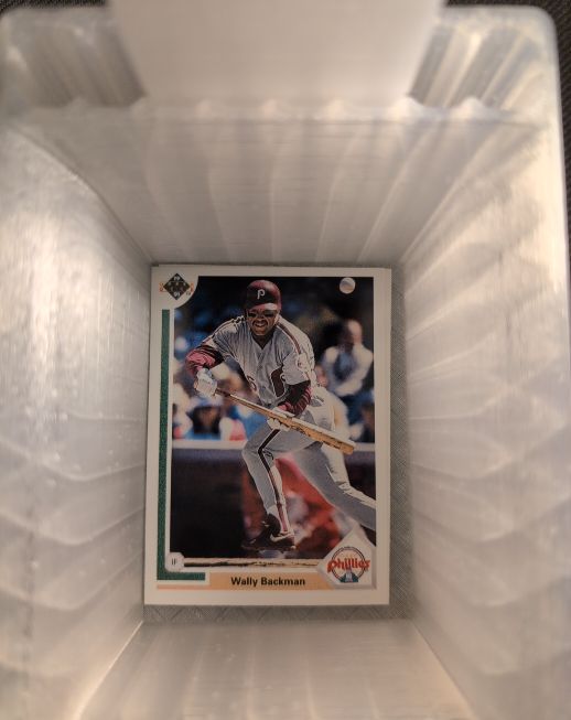 1991 Upper Deck #11 Wally Backman — front