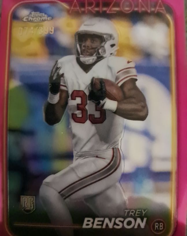 2024 Topps Chrome #214 Trey Benson — front