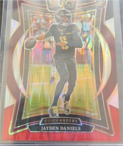2024 Panini Select #26 Jayden Daniels Concourse — front