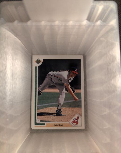 1991 Upper Deck #782 Eric King — front