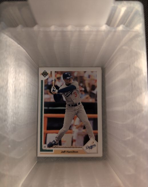 1991 Upper Deck #38 Jeff Hamilton — front