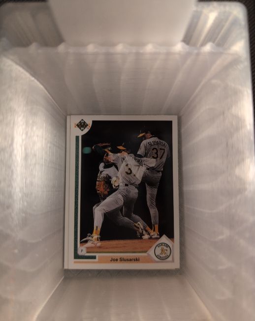 1991 Upper Deck #777 Joe Slusarski — front