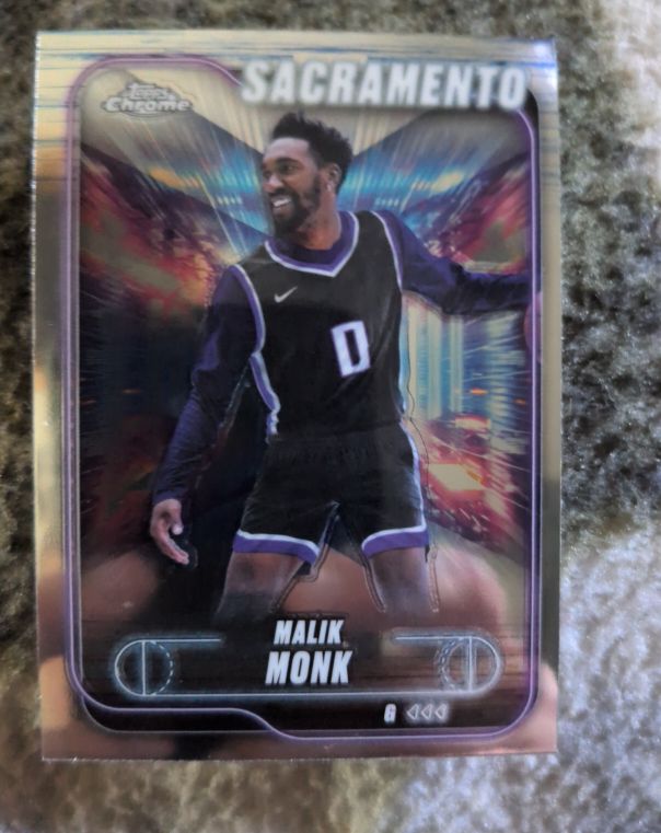2024-25 Topps Chrome #141 Malik Monk — front